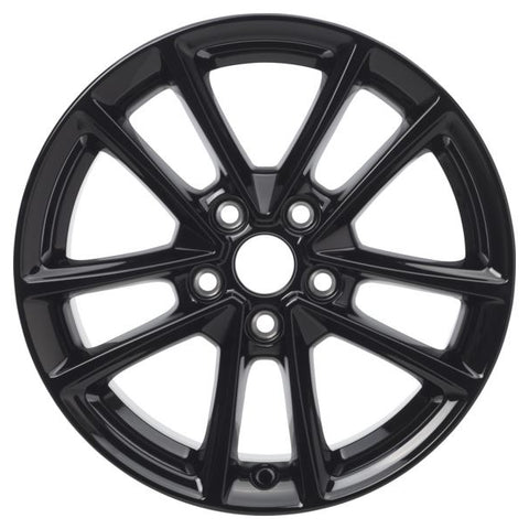 GENUINE FORD 2409386 FOCUS ALLOY WHEEL 16" 5 X 2-SPOKE DESIGN, ABSOLUTE BLACK | ML Performance UK