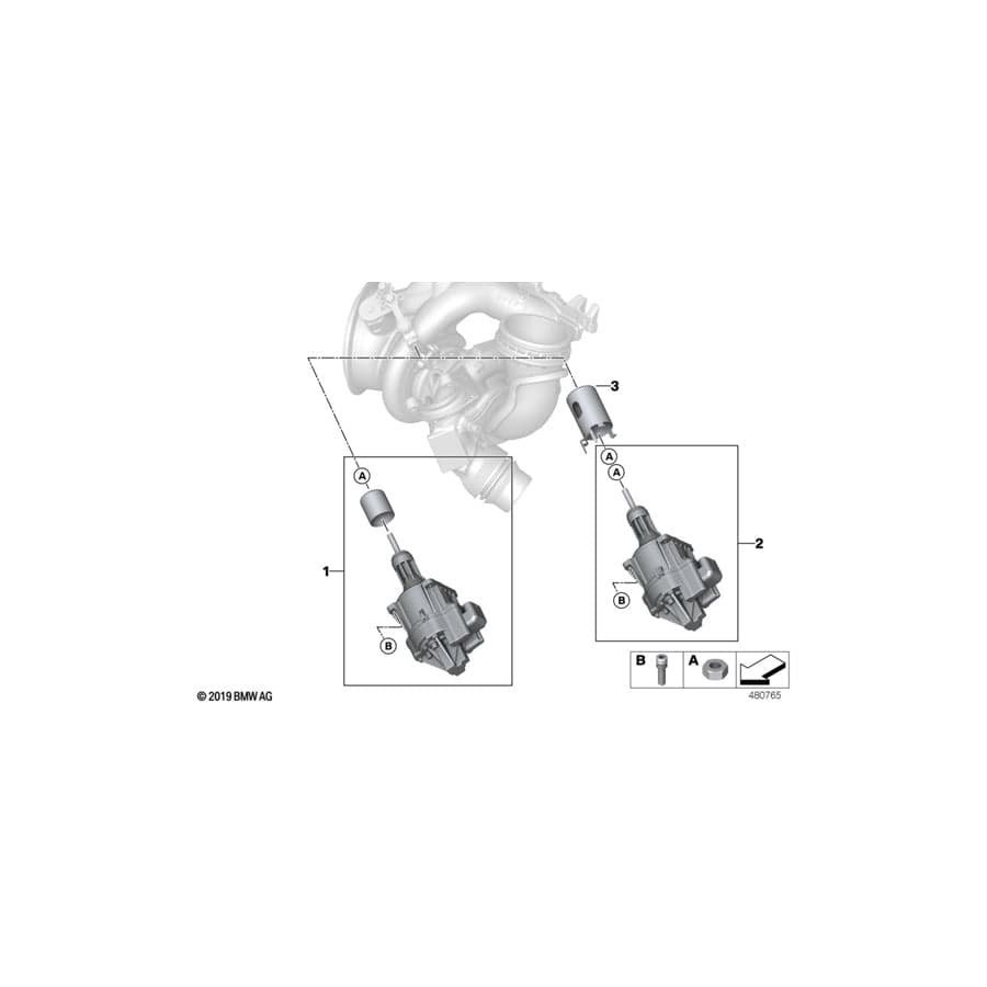 Genuine BMW 11658671960 F45 F46 F48 Heat Shield (Inc. 225iX, X2 28i & X1 28iX) | ML Performance UK Car Parts