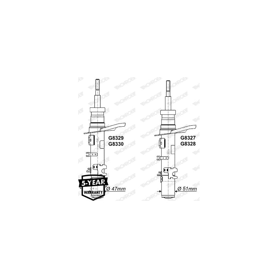 Monroe G8328 Shock Absorber