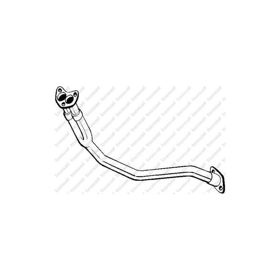 Bosal 790-959 Exhaust Pipe For Ford Sierra