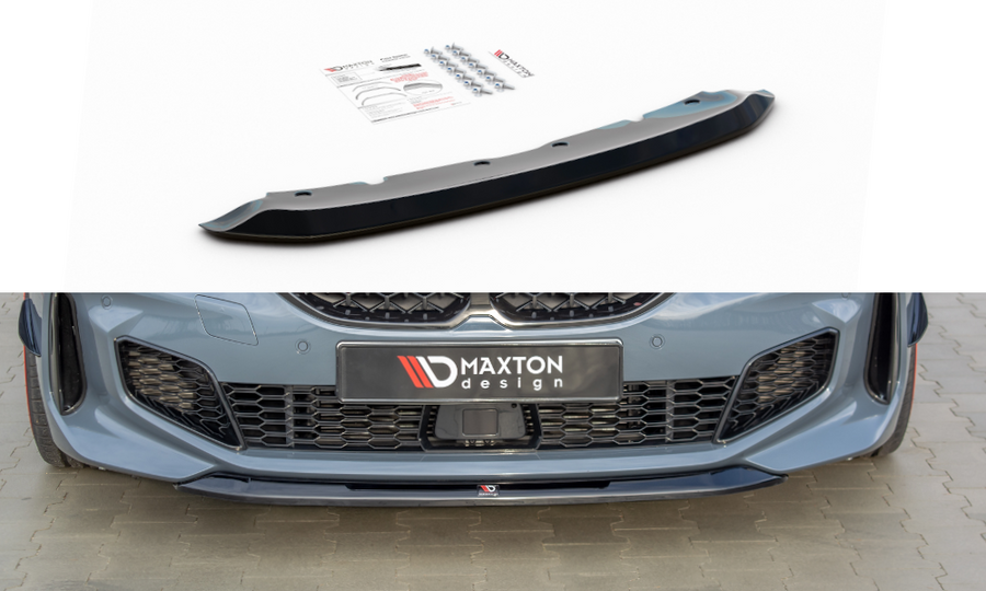 Maxton Design BM-1-40-MPACK-FD2T Front Splitter V.2 BMW Series 1 F40 M-Pack / M135i | ML Performance UK Car Parts