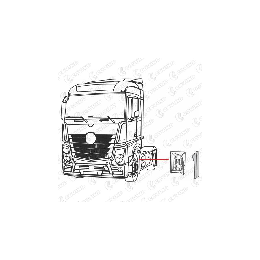 Covind 960/325 Wind Deflector | ML Performance UK