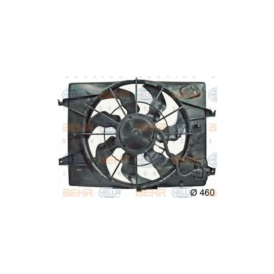 Hella 8EW 351 043-051 Fan, Radiator