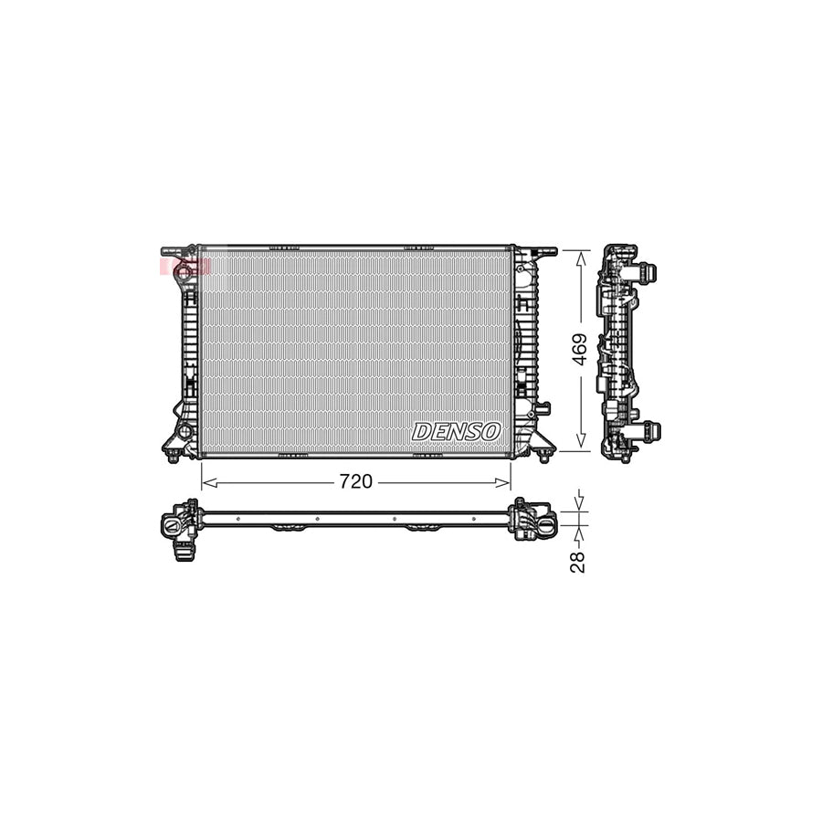 Denso DRM02022 Drm02022 Engine Radiator | ML Performance UK