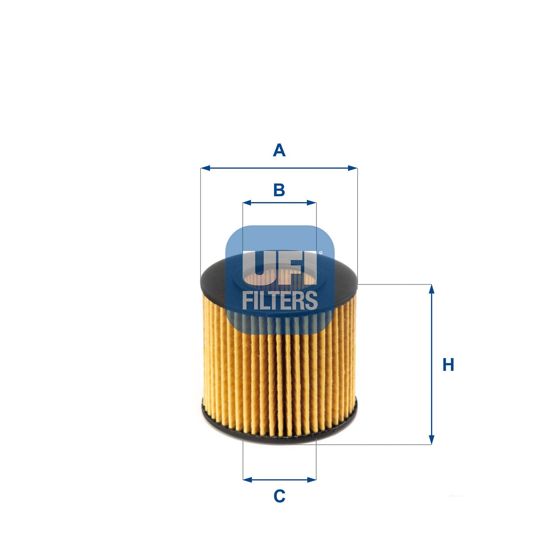 UFI 25.086.00 Oil Filter