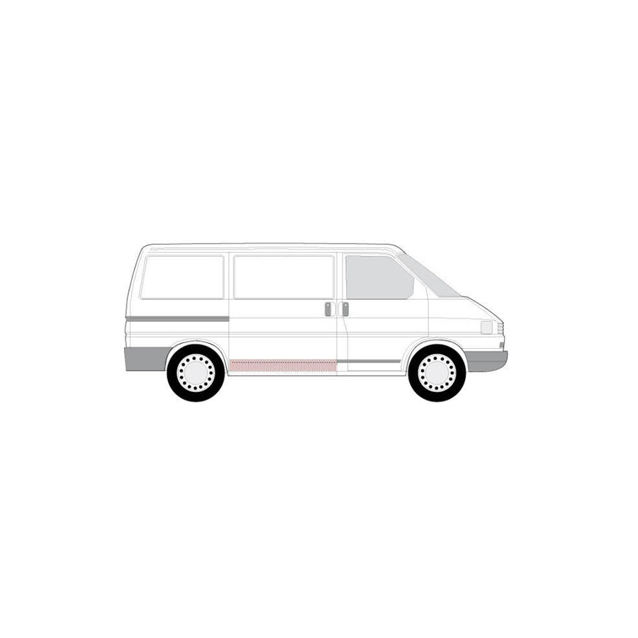 Blic 6508-01-9558170P Door, Body For VW Transporter