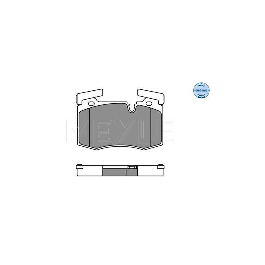 Meyle 025 244 7814 Brake Pad Set