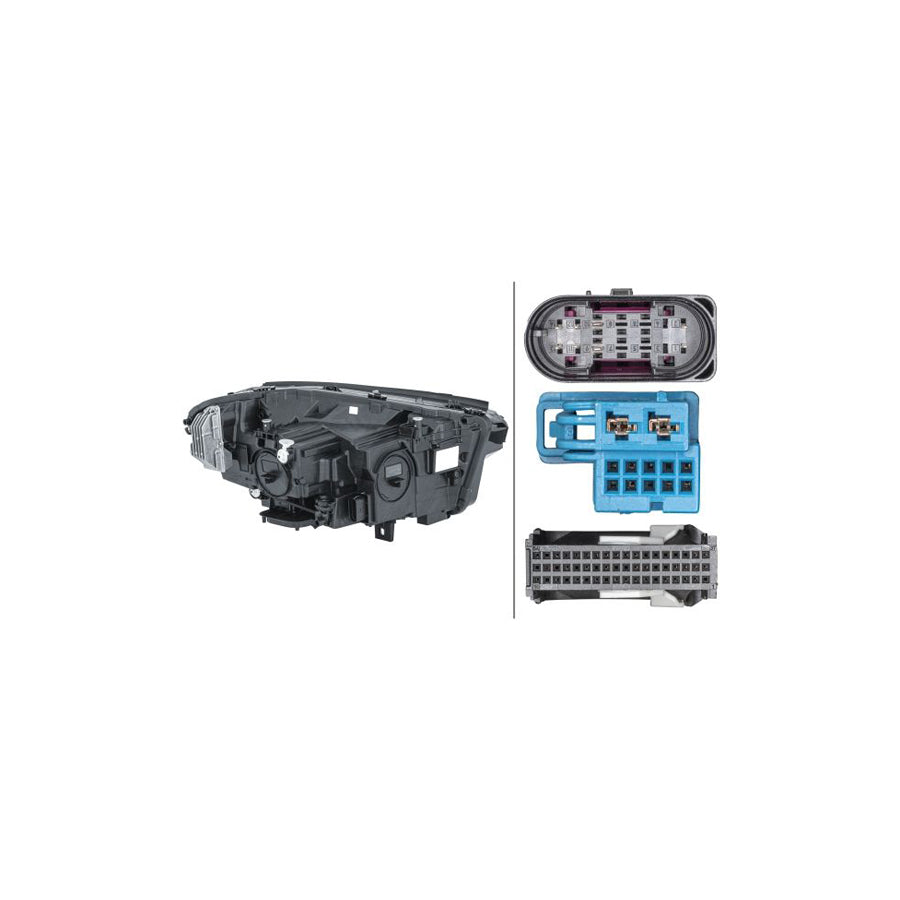 Hella 1LX 013 074-731 Headlight Suitable For Mercedes-Benz Gla (H247)