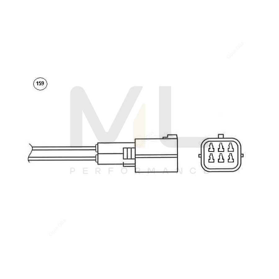 NTK Lambda Sensor - Oxygen / O2 Sensor LZA07-MD5 (NGK 94805) | ML Car Parts UK | ML Performance