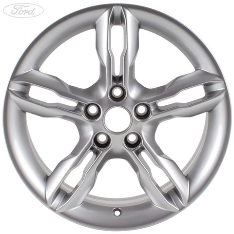 GENUINE FORD 2237361 C-MAX & FOCUS ALLOY WHEEL 17" 5 X 2-SPOKE DESIGN, LUSTER NICKLE | ML Performance UK