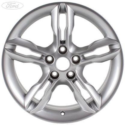 GENUINE FORD 2237361 C-MAX & FOCUS ALLOY WHEEL 17" 5 X 2-SPOKE DESIGN, LUSTER NICKLE | ML Performance UK