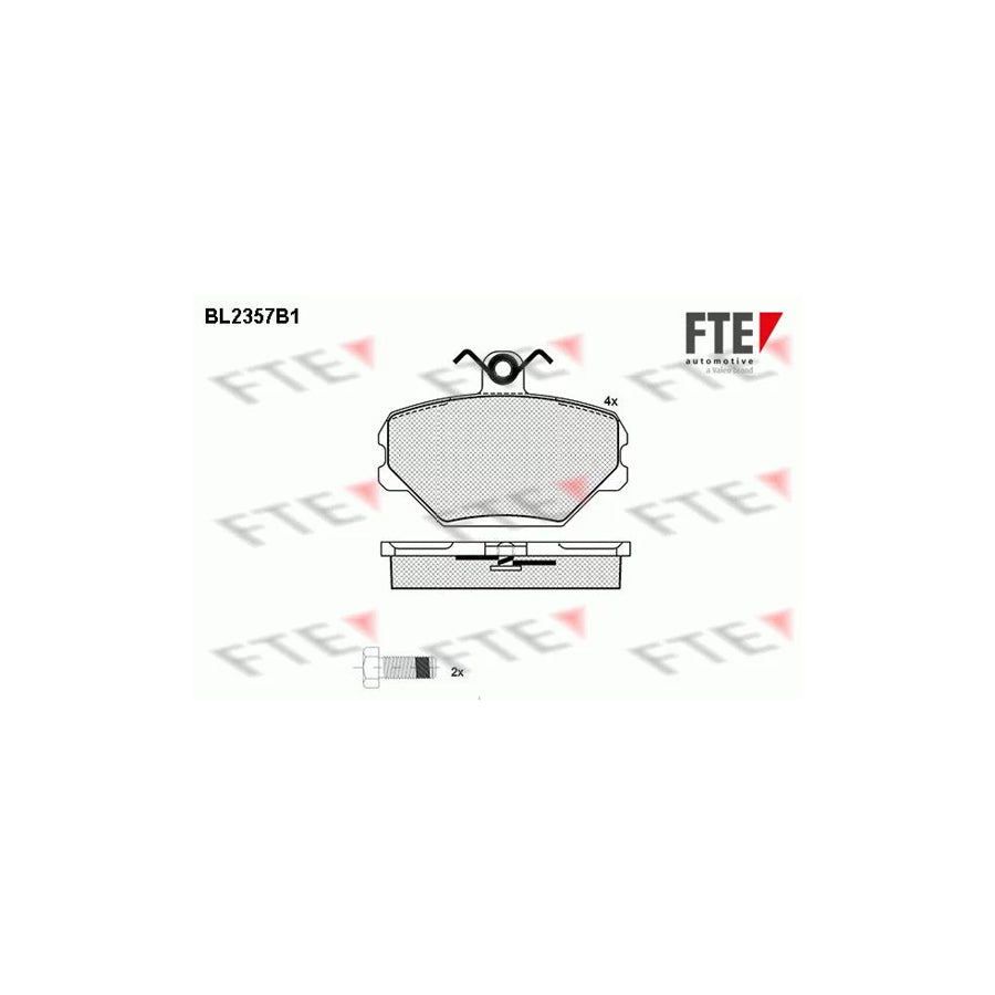 Fte BL2357B1 Brake Pad Set | ML Performance UK Car Parts