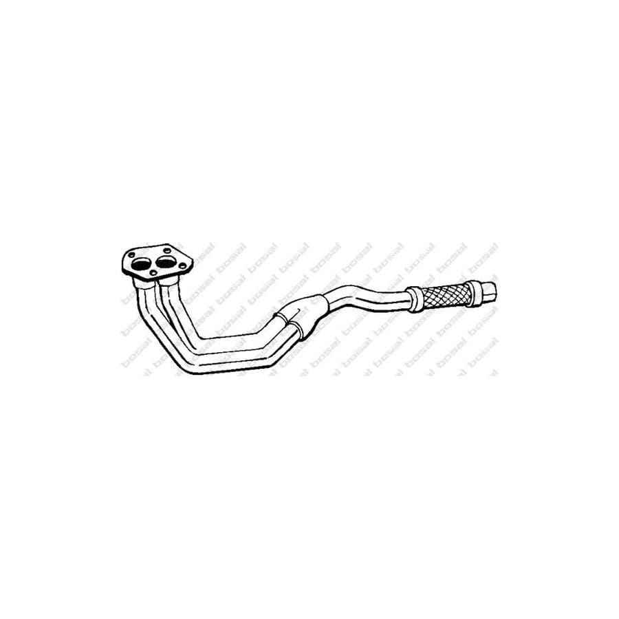 Bosal 790-303 Exhaust Pipe