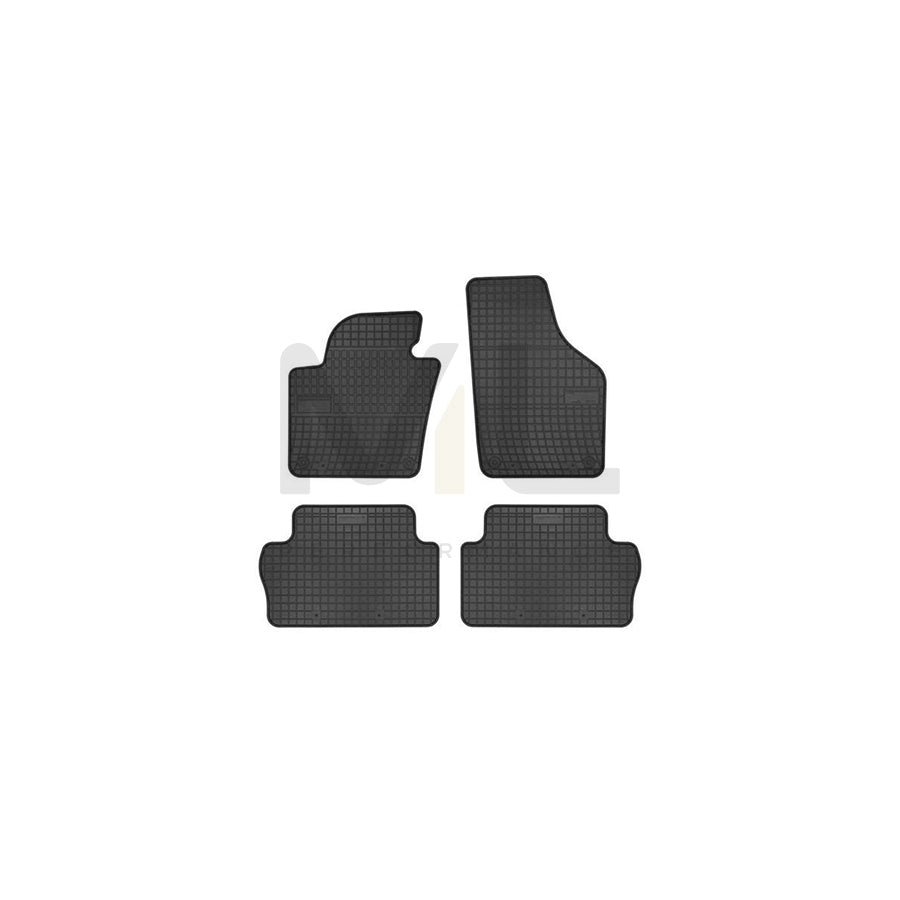 FROGUM Tailored 0405 Floor mat set Elastomer, Front and Rear, Quantity: 4, Black | ML Performance Car Parts