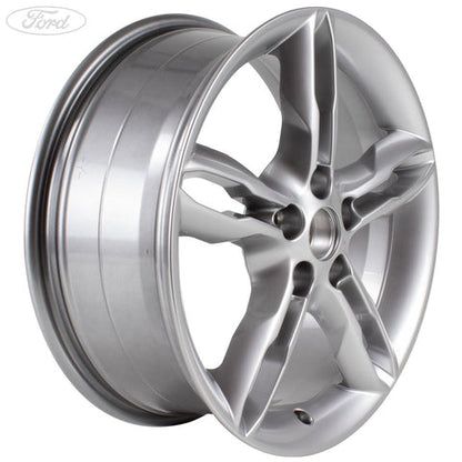 GENUINE FORD 2237361 C-MAX & FOCUS ALLOY WHEEL 17" 5 X 2-SPOKE DESIGN, LUSTER NICKLE | ML Performance UK