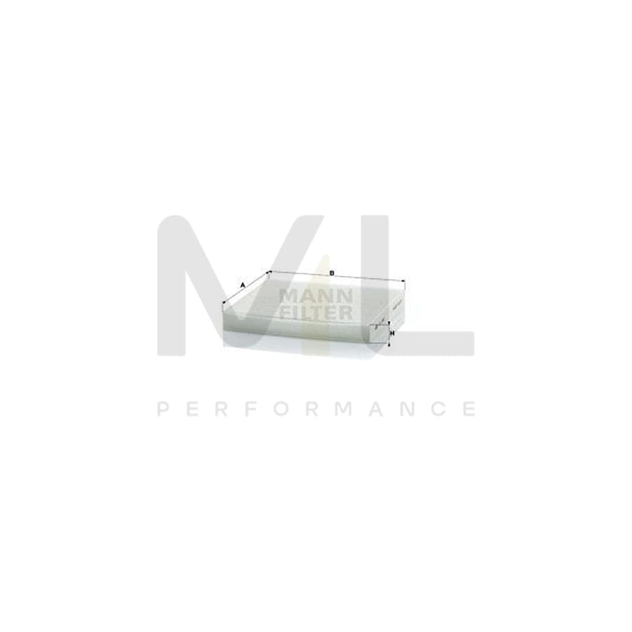 MANN-FILTER CU 2362 Pollen filter Particulate Filter | ML Performance Car Parts