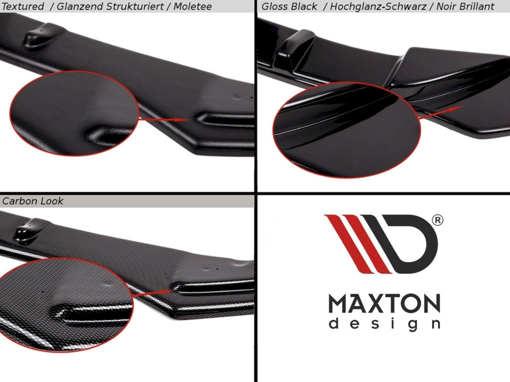 Maxton Design Seat Leon MK3 Cupra/ Fr Facelift (2017-) Front Splitter V.3