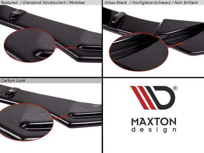 Maxton Design Seat Leon MK3 Cupra/ Fr Facelift (2017-) Front Splitter V.3