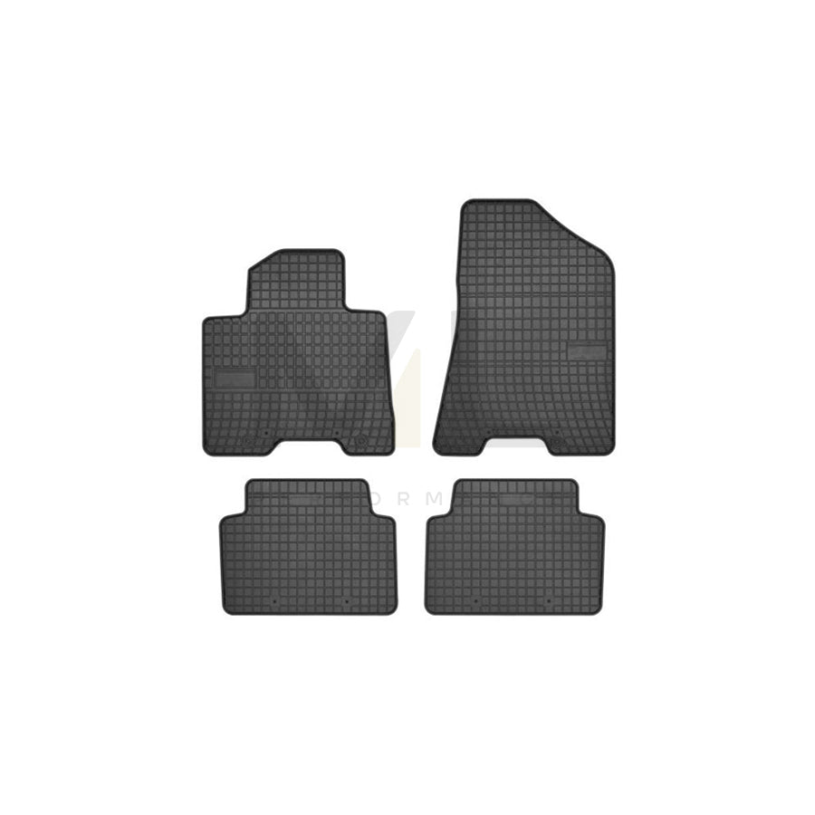 FROGUM Tailored 546610 Floor mat set Elastomer, Front and Rear, Quantity: 4, Black | ML Performance Car Parts