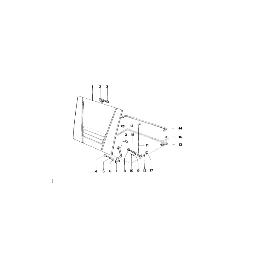 Genuine BMW 41612165013 E26 Support (Inc.  & M1) | ML Performance UK Car Parts