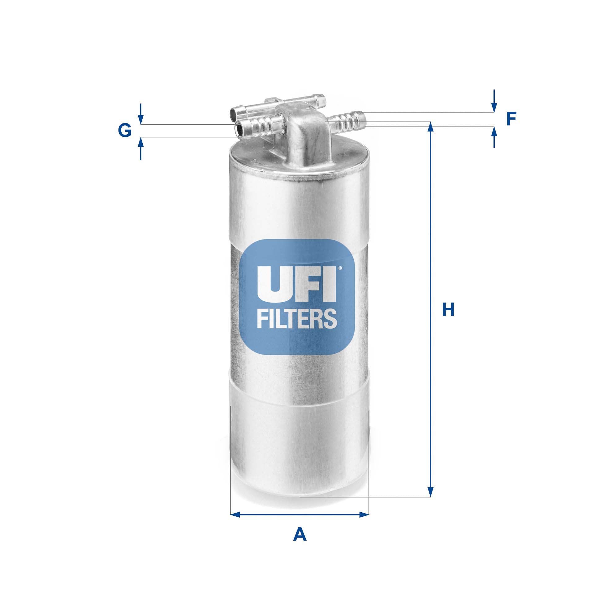 UFI 31.953.00 Fuel Filter For Audi A6