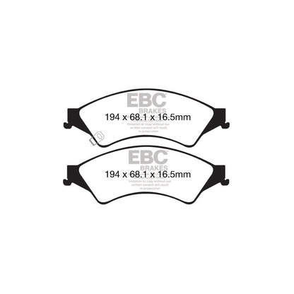 EBC ED92140 ED Plus Extra Duty Brake Pads 2 | ML Performance UK Car Parts