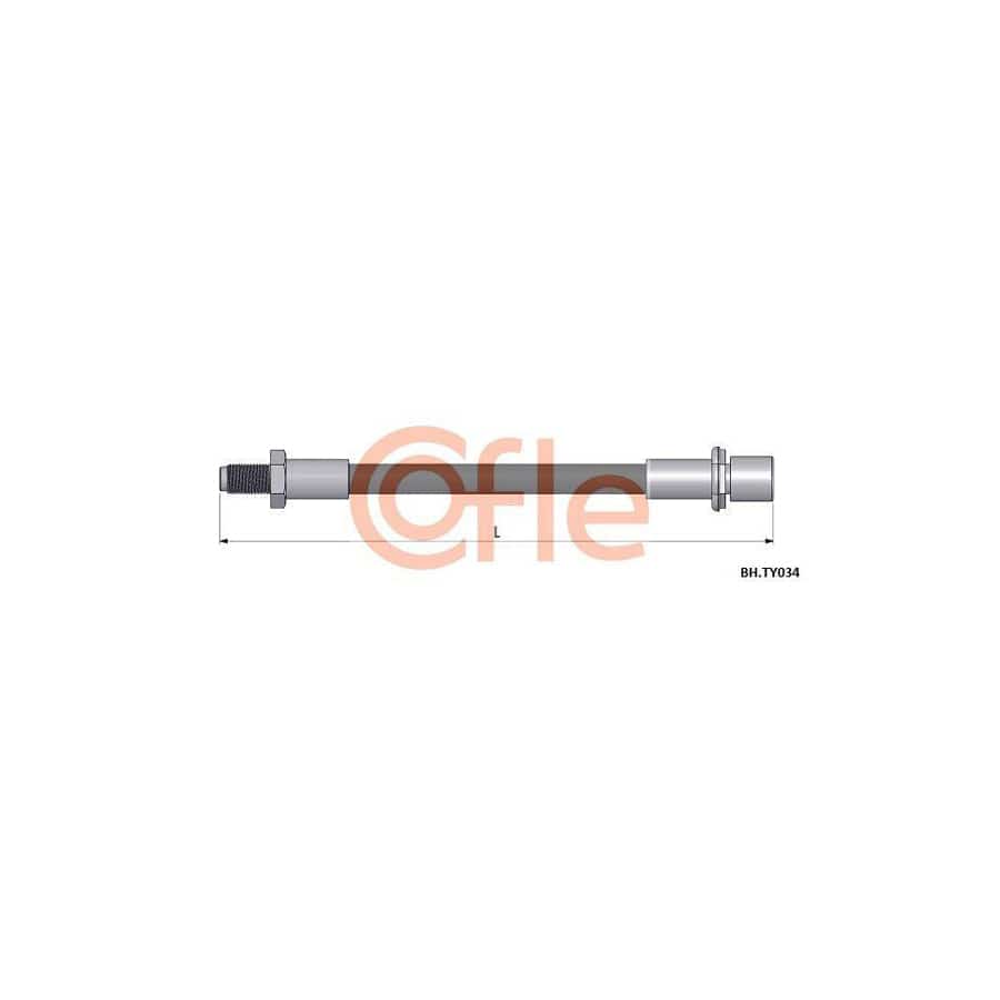 Cofle 20.160B077 Hand Brake Cable