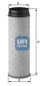 UFI 27.576.00 Secondary Air Filter