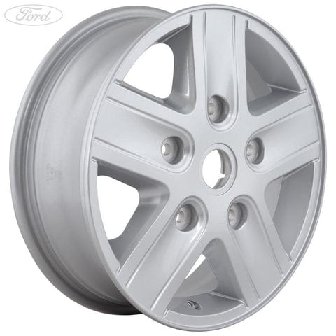 GENUINE FORD 1386489 TRANSIT MK7 16" ALLOY WHEEL 5 SPOKE 5.5J SILVER 2006-2013 | ML Performance UK