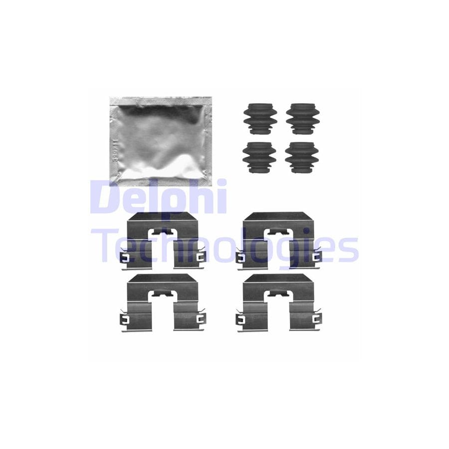 Delphi Lx0729 Accessory Kit, Disc Brake Pads