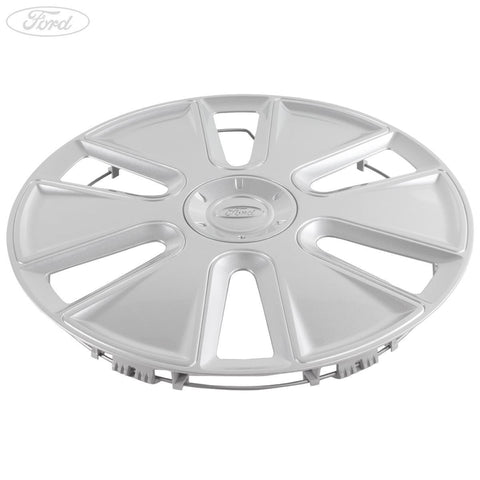 GENUINE FORD 1358668 FIESTA MK6 FUSION 14" WHEEL TRIM HUB CAP SILVER SINGLE | ML Performance UK