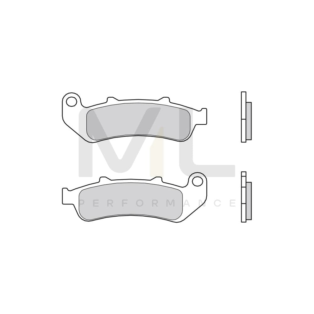 Brembo Carbon Ceramic, Road 07Ho3907 Brake Pad Set Front And Rear | ML Performance Car Parts