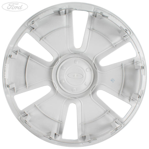 GENUINE FORD 1358668 FIESTA MK6 FUSION 14" WHEEL TRIM HUB CAP SILVER SINGLE | ML Performance UK