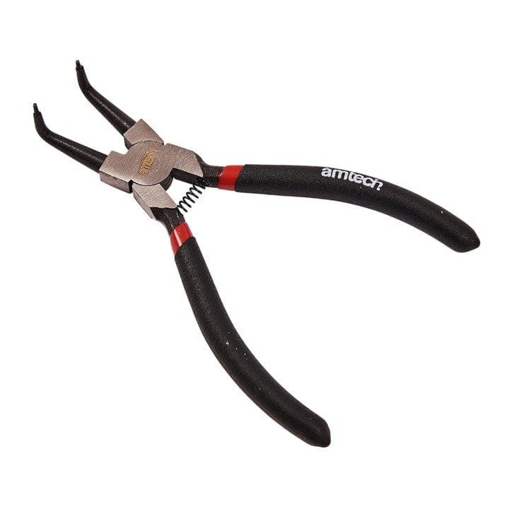 Amtech 6" Circlip Plier - Internal Bent | ML Performance DIY & Power Tools