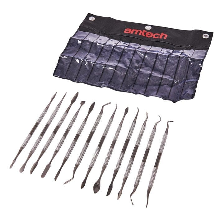 Amtech 12pcs. Wax Carving Set | ML Performance DIY & Power Tools