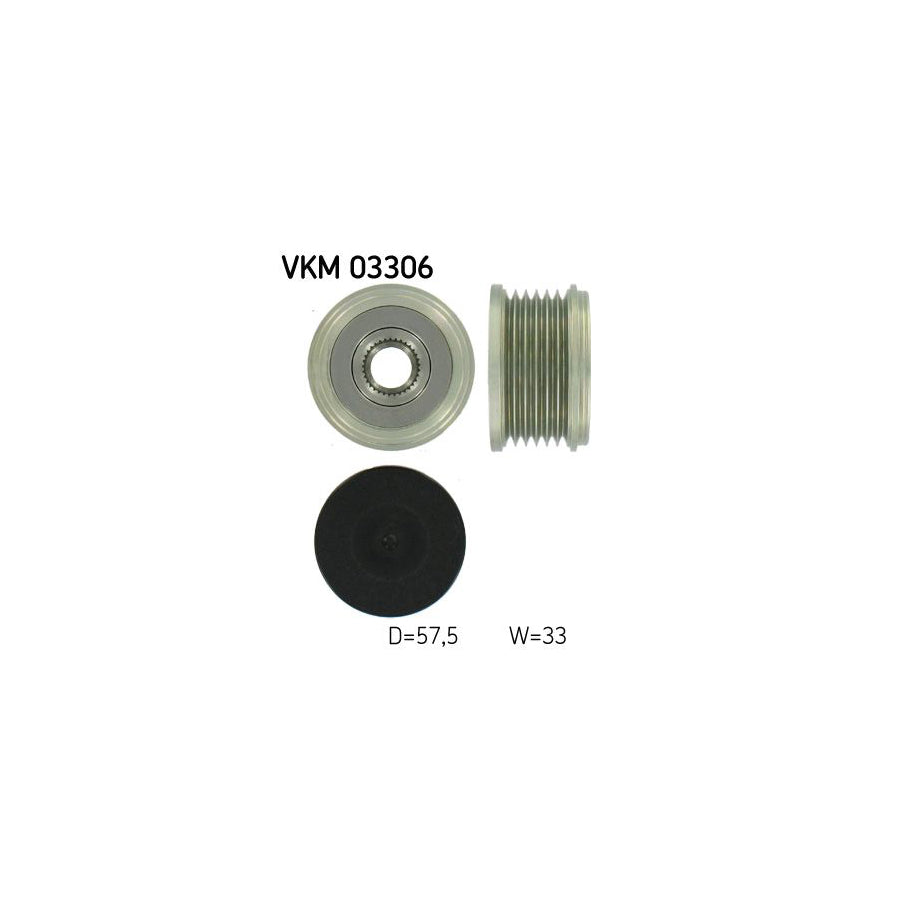 Skf Vkm 03306 Alternator Freewheel Clutch | ML Performance UK Car Parts