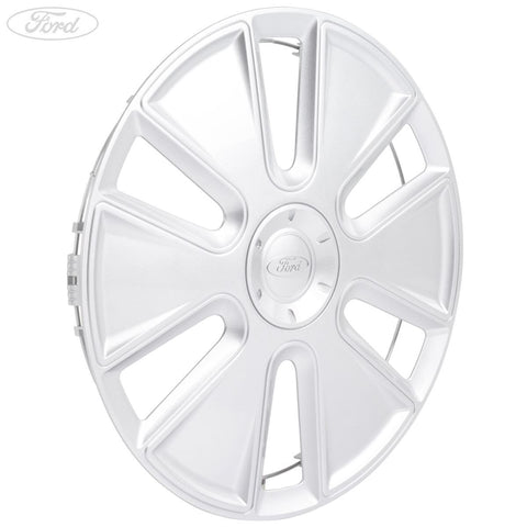 GENUINE FORD 1358668 FIESTA MK6 FUSION 14" WHEEL TRIM HUB CAP SILVER SINGLE | ML Performance UK