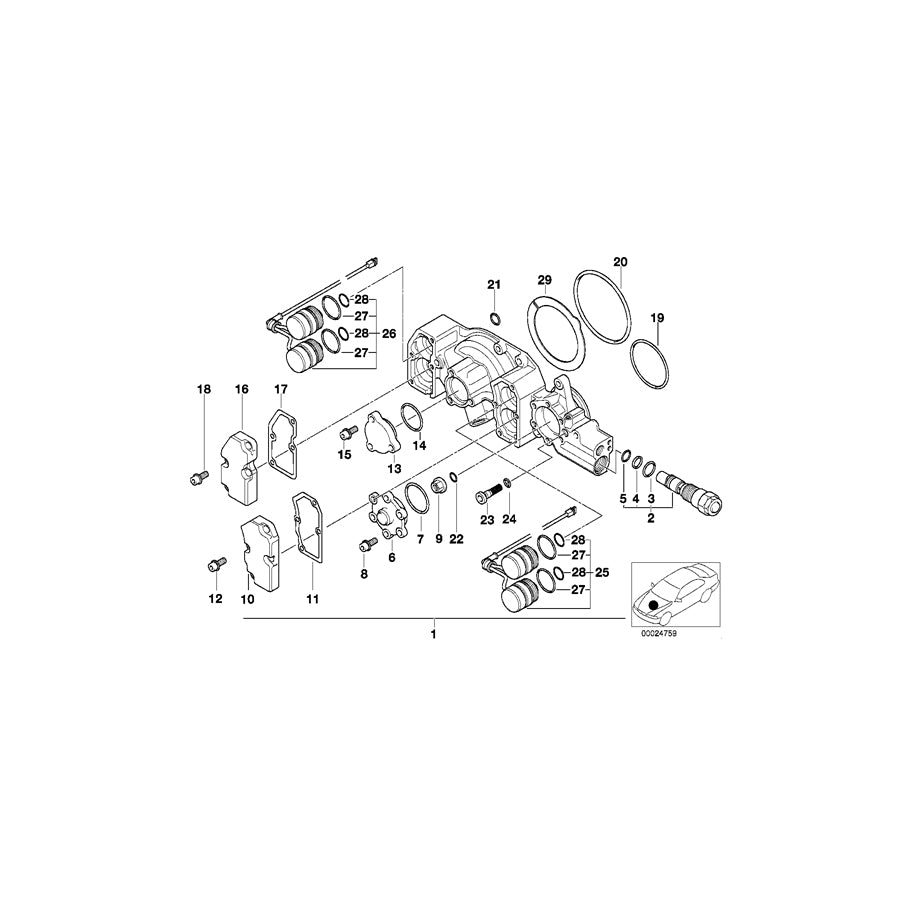 Genuine BMW 11361404294 E36 Cover (Inc. M3 & Z3 M) | ML Performance UK Car Parts