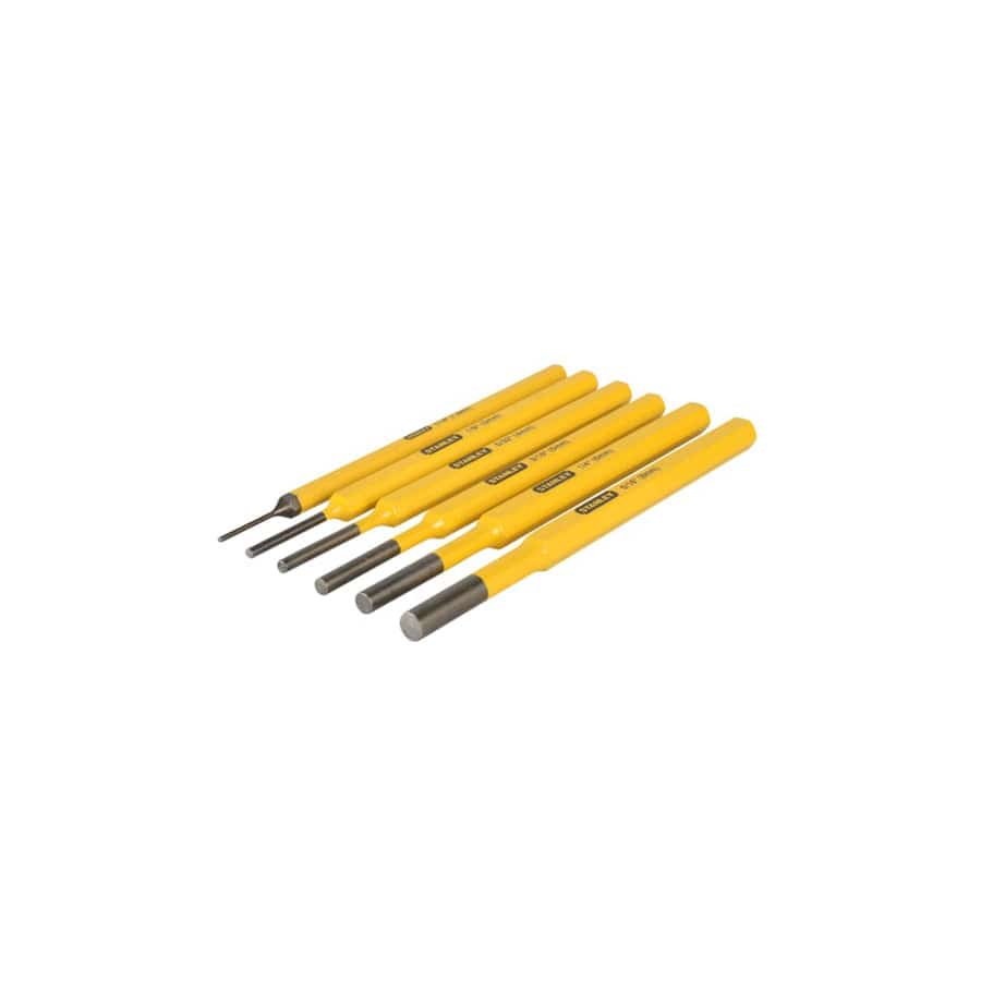 STANLEY® STA418226 Parallel Pin Punch Set, 6 Piece | ML Performance UK