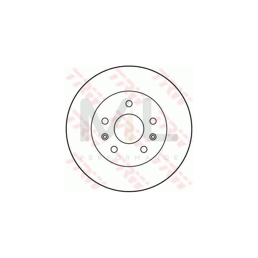 TRW DF1515 Brake Disc for VW TRANSPORTER Solid | ML Performance Car Parts