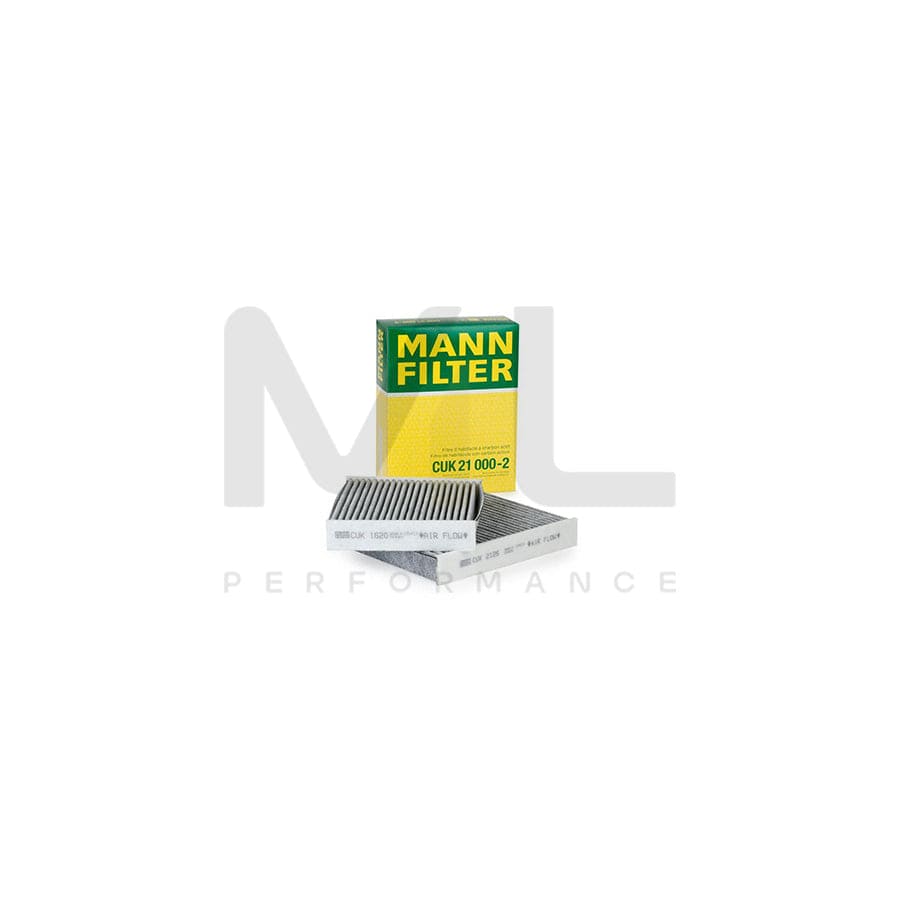 MANN-FILTER CUK 21 000-2 Pollen filter Activated Carbon Filter | ML Performance Car Parts