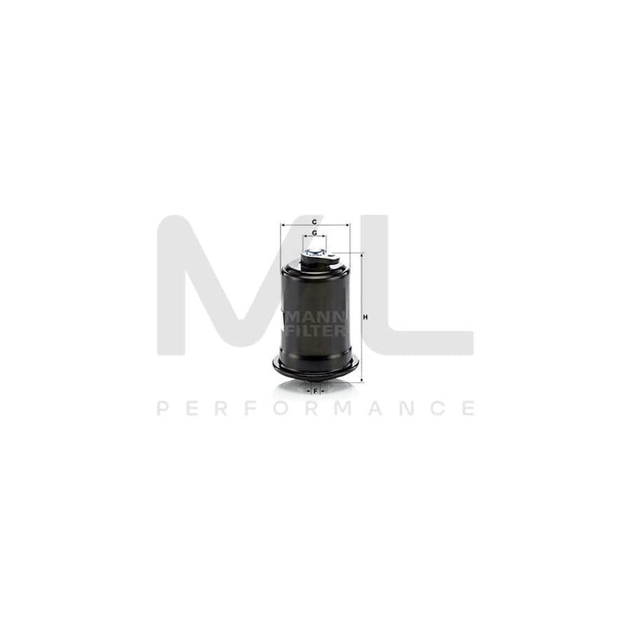 MANN-FILTER WK 614/10 Fuel filter In-Line Filter | ML Performance Car Parts