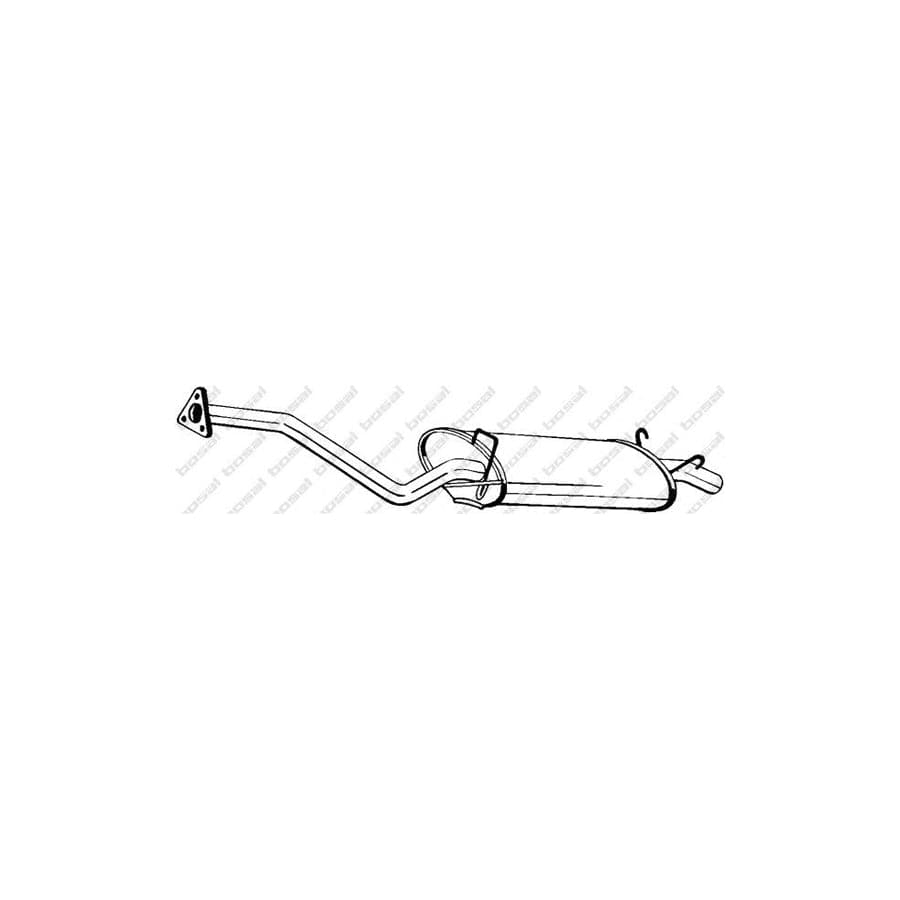 Bosal 281-161 Rear Silencer For Honda Accord