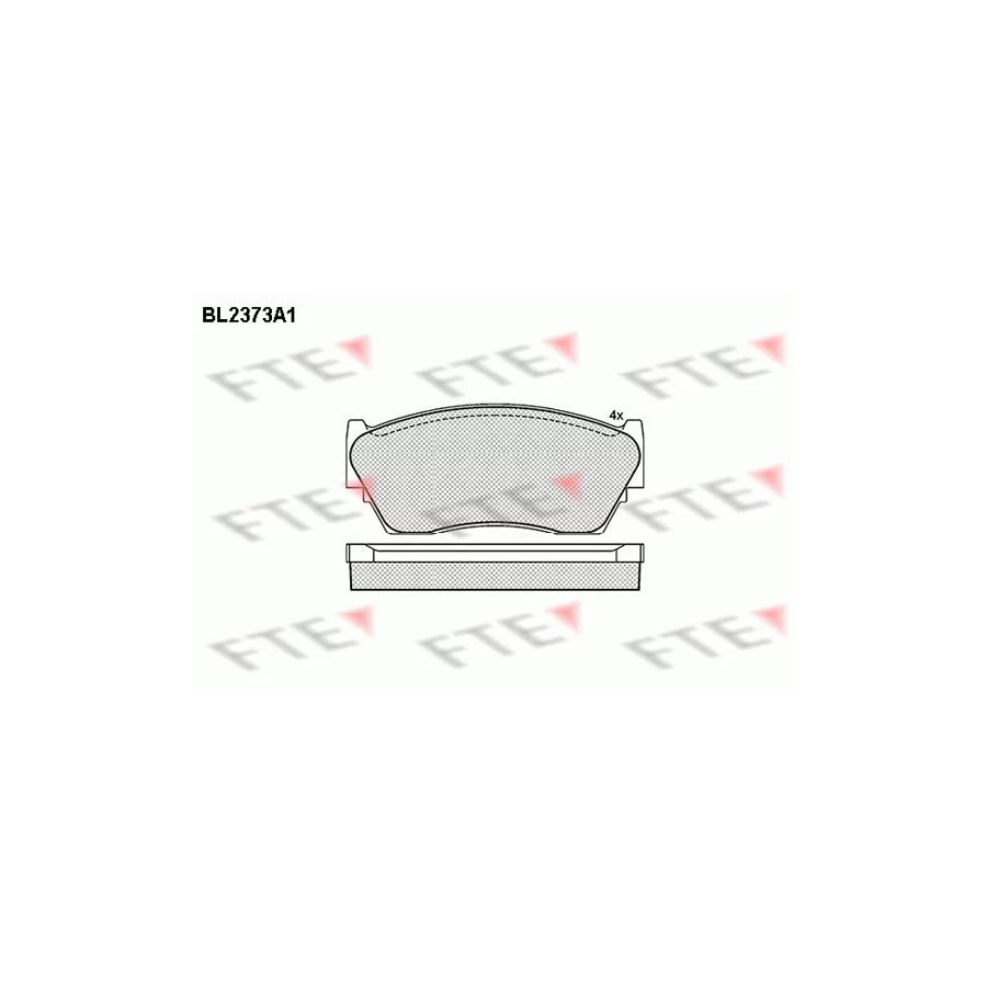 Fte BL2373A1 Brake Pad Set | ML Performance UK Car Parts