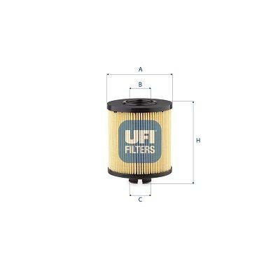 UFI 25.283.00 Oil Filter