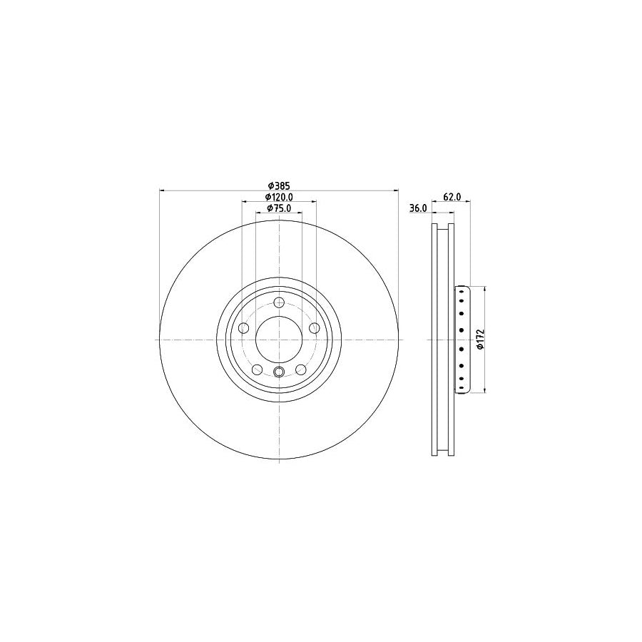 Hella 8MV 376 732-351 Fan Clutch