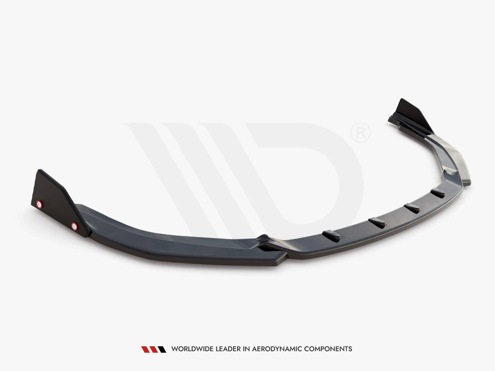 Maxton Design Toyota Corolla Gr Sport Hatchback XII Front Splitter V.1 + Flaps