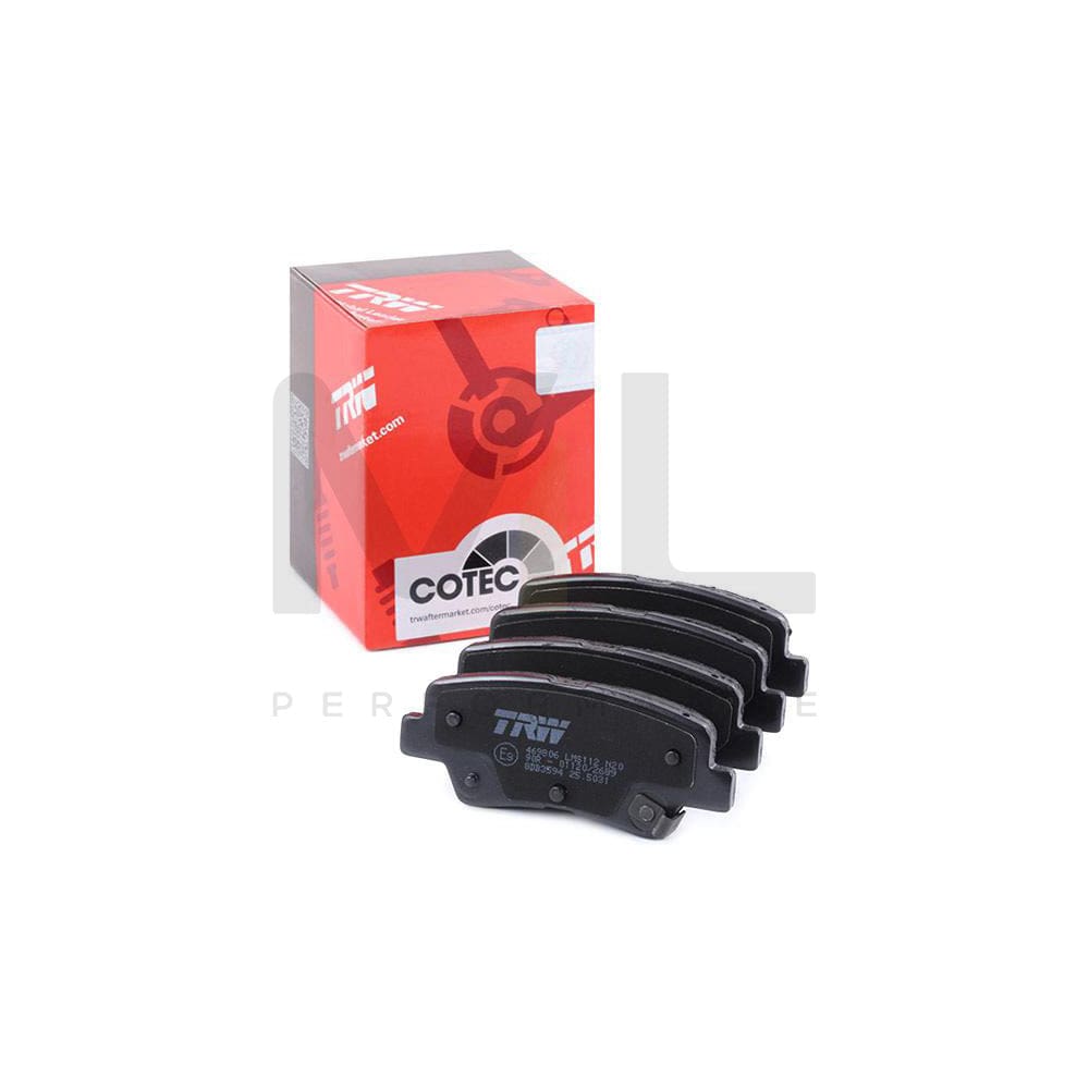 TRW Gdb3594 Brake Pad Set With Acoustic Wear Warning | ML Performance Car Parts