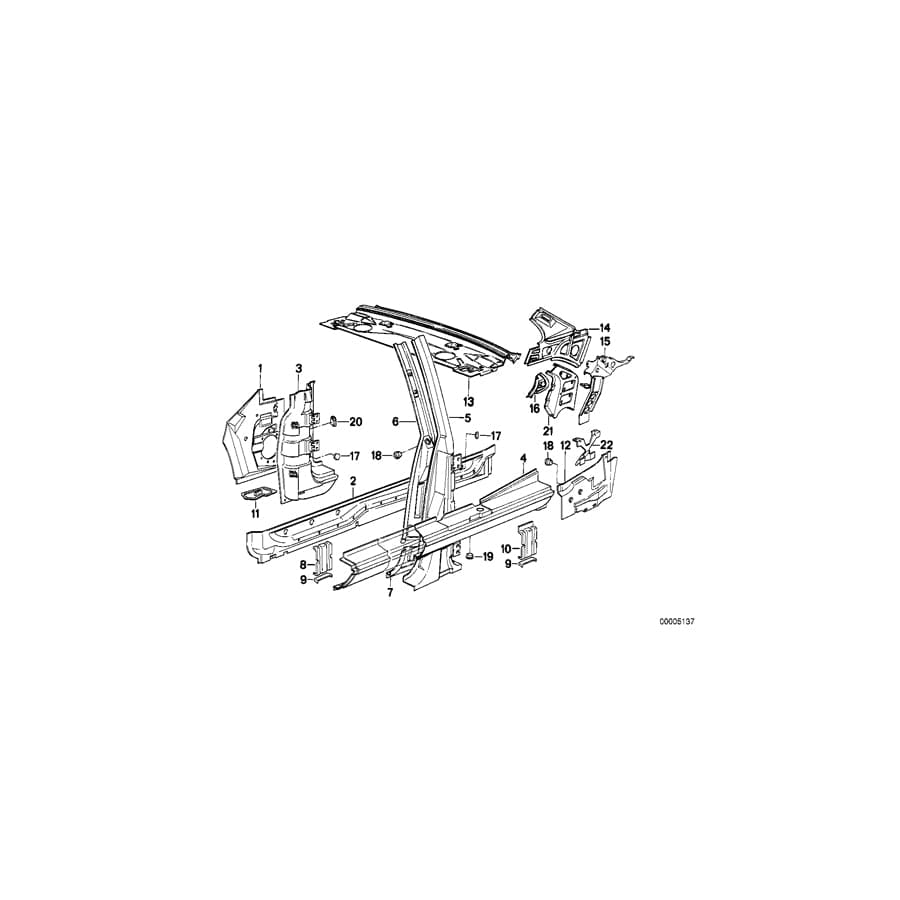 Genuine BMW 51711911996 E30 Blind Plug 33X42,5 (Inc. 320i, 324td & 316) | ML Performance UK Car Parts