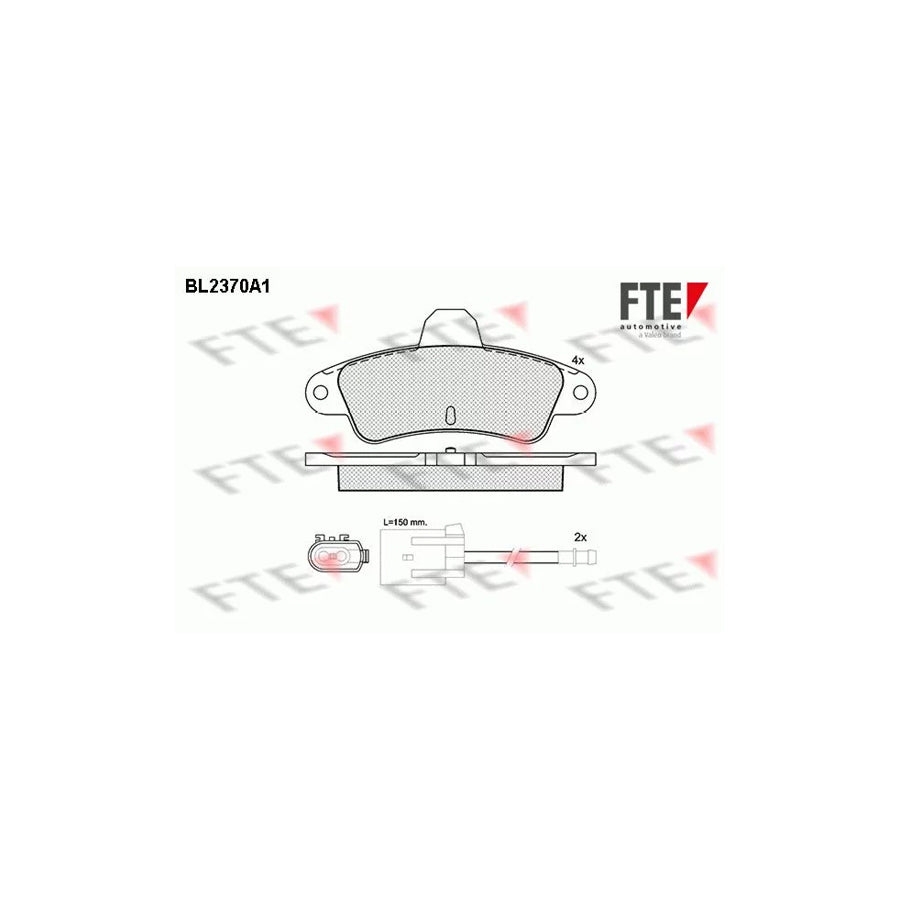 Fte BL2370A1 Brake Pad Set | ML Performance UK Car Parts